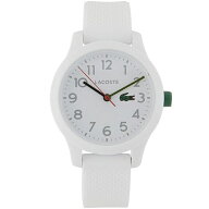 ラコステ LACOSTE 腕時計 キッズ レディース 2030003 クォーツ ホワイト【並行輸入品】