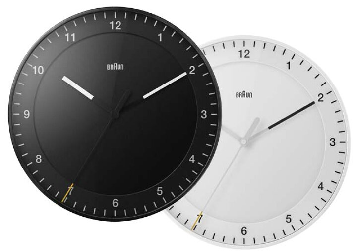 楽天市場】BRAUN ブラウン 掛け時計 ウォールクロック BC17【並行輸入 