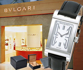 BVLGARI ブルガリ レッタンゴロ RT39SL ホワイト レディース 腕時計-新品