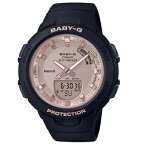 CASIO カシオ Baby-G レディース BSA-B100MF-1A ブラック 海外モデル 腕時計 並行輸入品