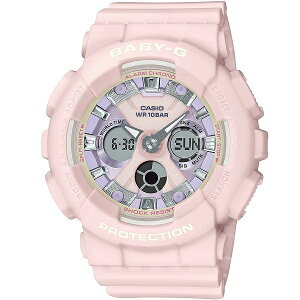 CASIO カシオ Baby-G レディース BA-130WP-4A ピンク 海外モデル 腕時計 並行輸入品