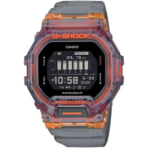 腕時計 カシオ Casio Watch G-SHOCK GBD-200SM-1A5 デジタル グレー Bluetooth クリア メンズ 【並行輸入品】