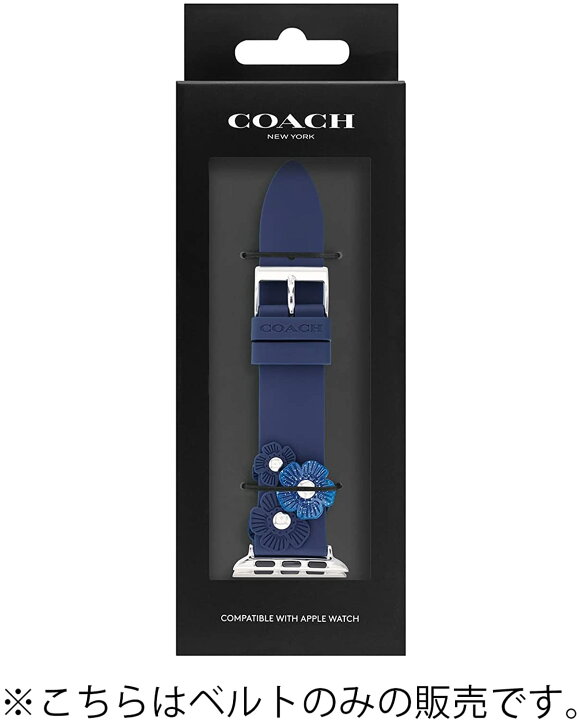 楽天市場】COACH コーチ アップルウォッチ ラバー 交換バンド 38mm 
