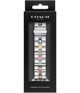 COACH R[` AbvEHb` oh 38mm 40mm 41mm 42mm(Series10E11̂)  Vo[ ^oh 14700089 Apple WatchysAiz