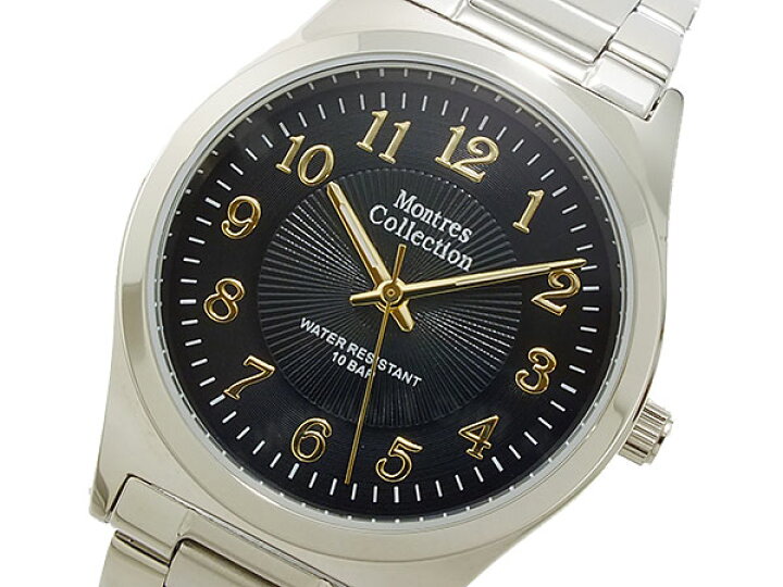 楽天市場】モントレスコレクション Montres Collection メンズウォッチ 