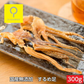 国産素焼きするめ足 お徳用ポット300g