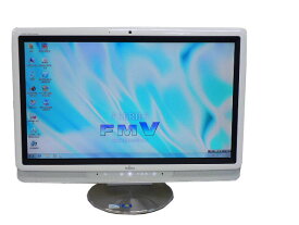 富士通 デスクトップパソコン 中古パソコン F/G70T ホワイト デスクトップ 一体型 本体 Windows7 Core i5 DVD 地デジ 4GB/500GB 送料無料 【中古】