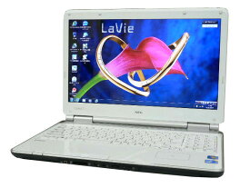 ノートパソコン 中古パソコン LL750/C ホワイト ノート 本体 Windows7 NEC Core i5 ブルーレイ 4GB/500GB 送料無料 【中古】