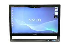 SONY デスクトップパソコン 中古パソコン VPCL128FJ シルバー デスクトップ 一体型 本体 Windows7 Core 2 Duo ブルーレイ 地デジ/BS/CS 4GB/1TB 送料無料 【中古】