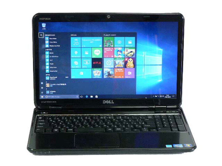 楽天市場】DELL ノートパソコン 中古パソコン Inspiron N5010 ブラック 