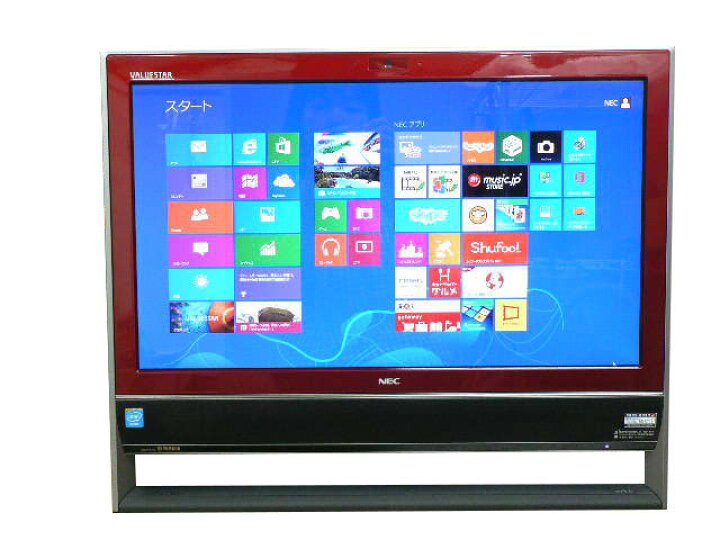楽天市場】NEC デスクトップパソコン 中古パソコン VN370/M レッド 