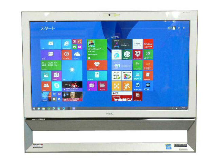 楽天市場】NEC デスクトップパソコン 中古パソコン VS370/S ホワイト 
