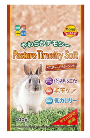 ウサギ モルモット チンチラ等の草食小動物用 ハイペット パスチャーチモシーソフト400g