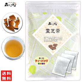 61【送料無料】 霊芝茶 (2g×40p) 「ティーバッグ」 れいし茶 れいしちゃ 健康茶 (残留農薬検査済み) 北海道 沖縄 離島も無料配送可 森のこかげ 健やかハウス 健康TB 健少T