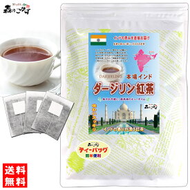 C5【送料無料】 ダージリン 紅茶 [2g×50p] インド産 ダージリンティー 有機原料使用 紅茶 (残留農薬検査済み) 北海道 沖縄 離島も無料配送可 森のこかげ 健やかハウス