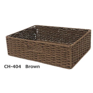 【あす楽】 かご カゴ バスケット ペーパーバスケット ペーパーストレージバスケットM 収納ボックス CH-404BG CH-404DBR カラーボックス カラーBOX ちどり産業 収納 引き出し ボックス シンプル ナ