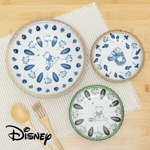 ●【あす楽】 食器 おしゃれ セット ディズニー インザウッド シェアプレートセット 3536-02 三郷陶器 結婚祝い 食器セット プレゼント 皿 プレート 新築祝い かわいい 大皿 取り皿 小皿 パス