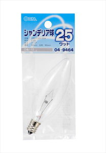 �V�����f���A��E12 25W�N���A LB-C2225-C 04-9464 �I�[���d�@