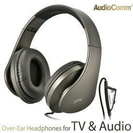 AudioComm ヘッドホン 大型TV・オーディオ用_HP-H555N 03-2850 オーム電機