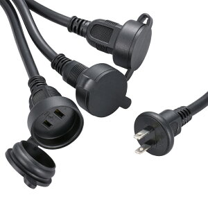�����R�[�h �h�J�^ �t�^�t 3�� 2.5m �� �u���b�N_HS-EW3025F3-K 00-4351 OHM �I�[���d�@