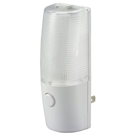 LEDナイトライト スイッチ式 白色LED NIT-ALA6PCL-WN 06-0633 オーム電機