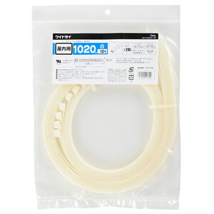 �����o���h ���C�h���b�N�^�C 1020mm �� 10�{ WLT-1020-W 10P 09-1764 �I�[���d�@