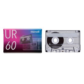 マクセル maxell カセットテープ UR 60分｜UR-60N 17-5157