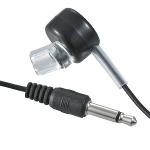 AudioComm ���m�����C���z�� �Ў� �L�� ��^�e���r�E���W�J�Z�p 3.5mm �~�j�v���O �X�g���[�g�^ �R�[�h�� 5m �u���b�N ���b�I�[���d�@ EAR-B355-K 03-3171