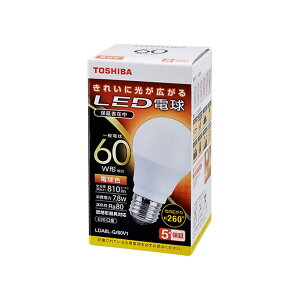 ���� LED�d�� E26 60W�`���� �d���F�bLDA8L-G/60V1R 16-0661
