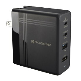 PCGEAR パワーマルチドック 4ポート Nintendo Switch対応 PD3.0｜MPC-A74HDC2A 01-3980 オーム電機