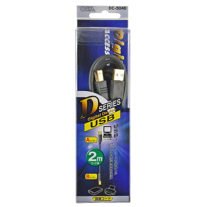 USB�P�[�u�� TypeA/TypeB 2m�bDC-5046 01-5046 �I�[���d�@