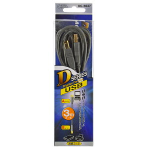USB�P�[�u�� TypeA/TypeB 3m�bDC-5047 01-5047 �I�[���d�@