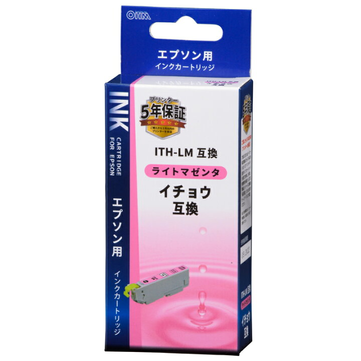 楽天市場】エプソン互換インク イチョウ ITH-LM ライトマゼンタ_INK 