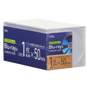 CDP[X DVDP[X u[CfBXNP[X Blu-rayCDDVDP[X 5mmX^Cv 1[×50pbN NAbOA-RCD5M50P-C 01-7216 I[d@