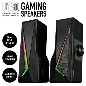Xs[J[ L USBڑ PCXs[J[ C~l[V AudioComm Q[~OUSBdXs[J[bASP-U180Z 03-5027 I[d@