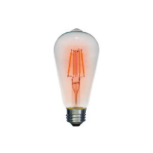 �O���[�o�� AMEDAMA �t�B�������gLED�J���[�d�� ST64/E26 ���b�h�bFLDC-ST64R 16-6579