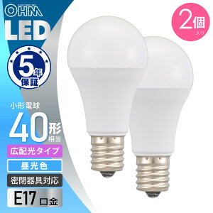 LED�d�����` E17 40�`���� �����F �����Ή� �f�M�ގ{�H���Ή� 2���bLDA4D-G-E17 AG62P 06-5544 �I�[���d�@