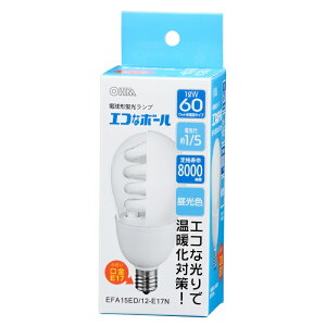 I[(OHM) GRȃ{[ d`u d^u  E17 60W  F Md  ȃGl dC ߖ RXpbI[d@ EFA15ED/12-E17N 04-3761