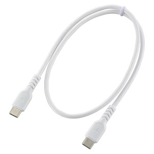 AudioComm PDΉ USB-C to USB-C 0.5m USB2.0Ή [dP[u f[^]P[u usb-c usb type-c P[u typecP[u [dR[h f[^] ő480Mbps d3A ϋvOubV` zCg SMT-