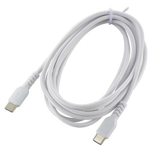 AudioComm PDΉ USB-C to USB-C 2m USB2.0Ή [dP[u f[^]P[u usb-c usb type-c P[u typecP[u [dR[h f[^] ő480Mbps d3A ϋvOubV` zCg SMT-L2