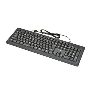 PC GEAR �L�[�{�[�h �Q�[�~���O REX301 ���{��z�� �e���L�[�t �����u���� LED �o�b�N���C�g �L�� USB Type-A �`���g�X�^���h�t�b�I�[���d�@ PC-SKREX301-K 01-7280