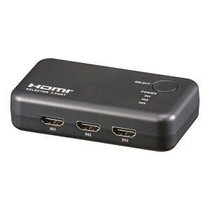 HDMI �ؑ֊� �Z���N�^�[ �o�� 1�|�[�g ���� 3�|�[�g �i�O�� 3�|�[�g�j �Z���N�g�{�^�� USB Type-C �d���Ή� �u���b�N ���bAV-S3S6-K 05-0569 �I�[���d�@