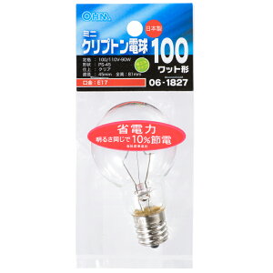 �~�j�N���v�g���d�� E17 100W �N���A LB-PS4700KJ-C 06-1827 �I�[���d�@