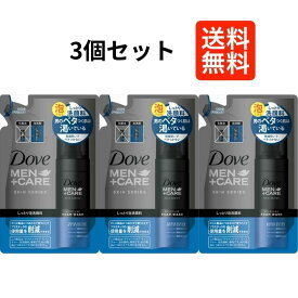 【3個セット】 ダヴメン +ケア モイスチャー 泡洗顔料 詰替用 120mL