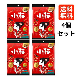 ロッテ 小梅 60g×4袋