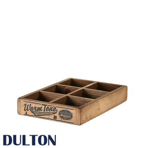 DULTON _g 6p[eBV Ebh{bNX 6 PARTITION WOODEN BOX CH11-H417  ؔ [ [{bNX ؐ[ ؐ[{bNX AeB[N re[W AJ dulton dalton V
