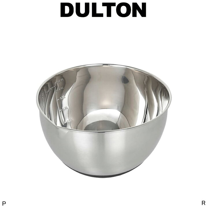 楽天市場 ステンレススチール ボウル M Stainless Steel Bowl M 滑らないボウルでウケる料理を作る ボウル 料理グッズ キッチン用品 ゴム付き 滑りにくい ボール ステンレス スチール キッチン 容器 食器 インテリア シンプル 滑り止め プリズム
