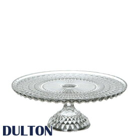 DULTON ダルトン ガラスコンポート Macaron L GLASS COMPOTE Macaron L フルーツ皿 果物皿 フルーツプレート ガラスプレート ガラスコンポート 盛り付け皿 ケーキプ