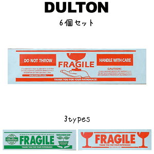 DULTON ダルトン パッキングテープ 1カラー Print packing 1color 6個セット 梱包テープ 梱包用テープ 梱包材 梱包資材 ガムテープ シール ステッカー ラッピングテープ ラッピング用品 パッキングテ