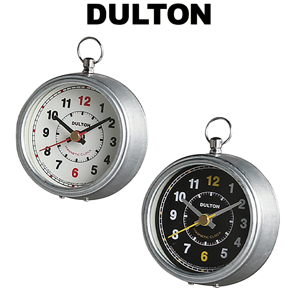 店舗良い マグネットクロック ブラック 新品 ダルトン 時計 DULTON ラウンド